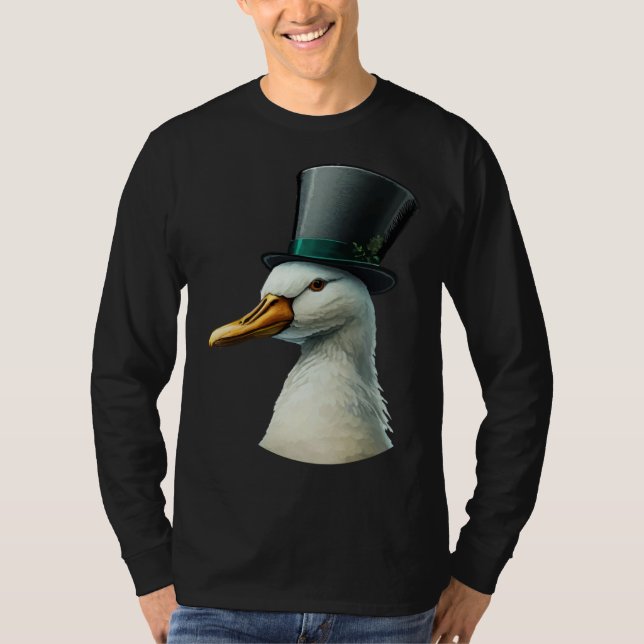 Duck Wearing Fancy Top Hat (Frente)