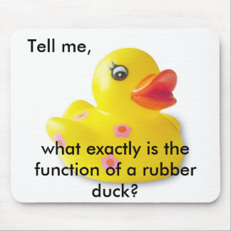Duckie de borracha Mousepad