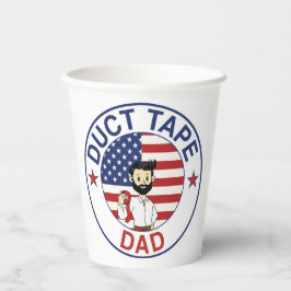 Duct Tape Dad - Paper cup