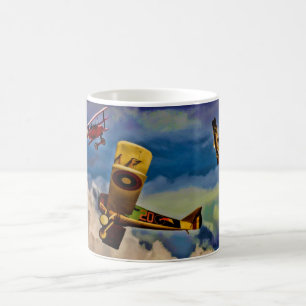 Duelo WW1 sobre France, caneca de café