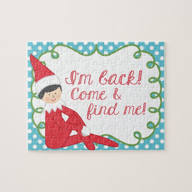 Duende no quebra-cabeça (Horizontal)