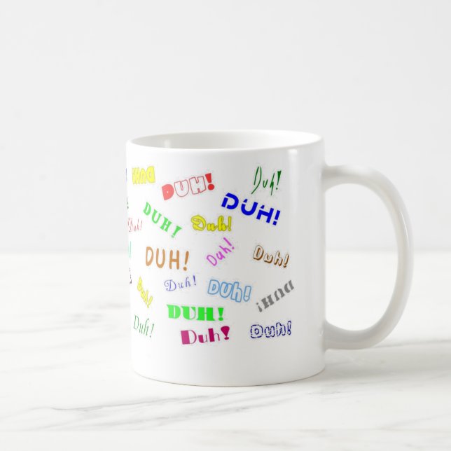 Duh Duh Duh caneca de café (Direita)