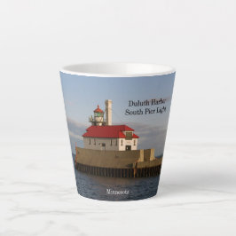 Duluth Harbour South Pier Light caneca de café