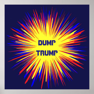 Dump Trump Poster político