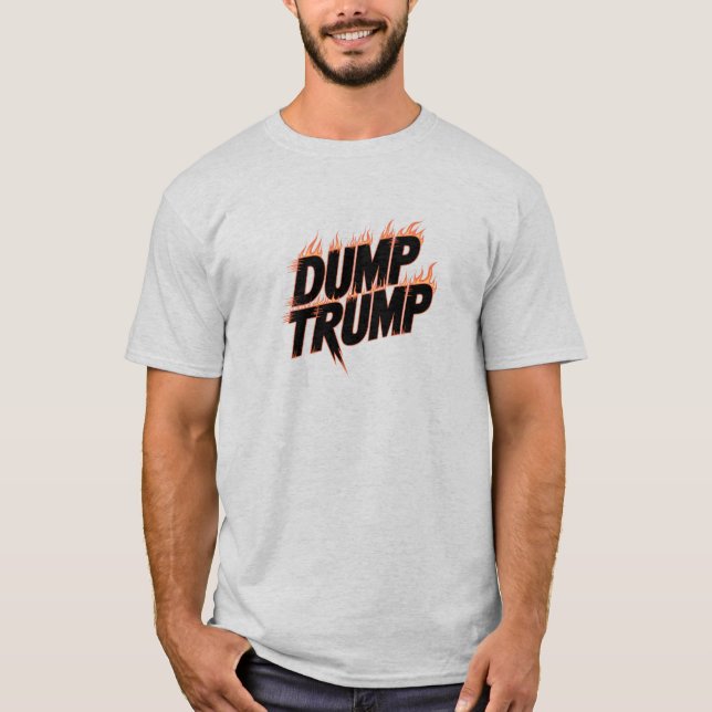 Dump Trump T-Shirt (Frente)