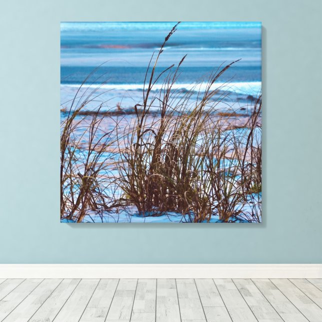 Dunas de Areia do Oceano Canvas (Insitu(piso de madeira))