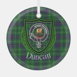 Duncan Scottish Clan Tartan & Crest