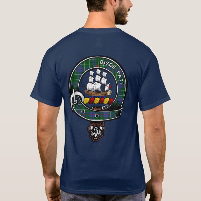 Duncan Tartan Clan Crachá T-Shirt (Verso)