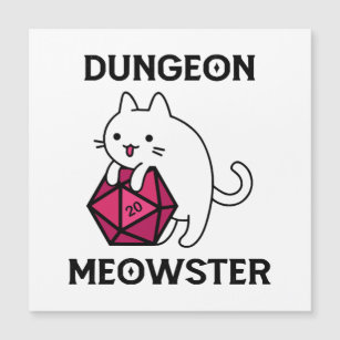 Dungeon Meowster Cat Engraçado