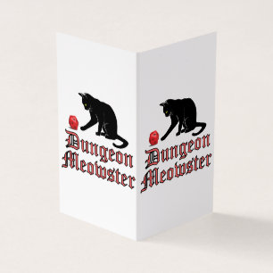 Dungeon Meowster Engraçado Gato RPG com Dice