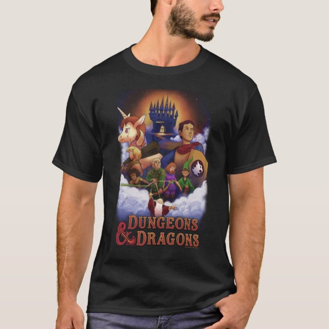 Dungeons & Dragon Group Shot Epic Poster Pullover (Frente)