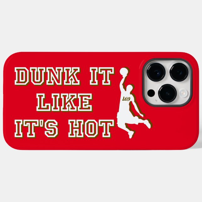 DUNK É COMO SE FOSSE UMA ESPÉCIE DE basquete. (Verso (horizontal))