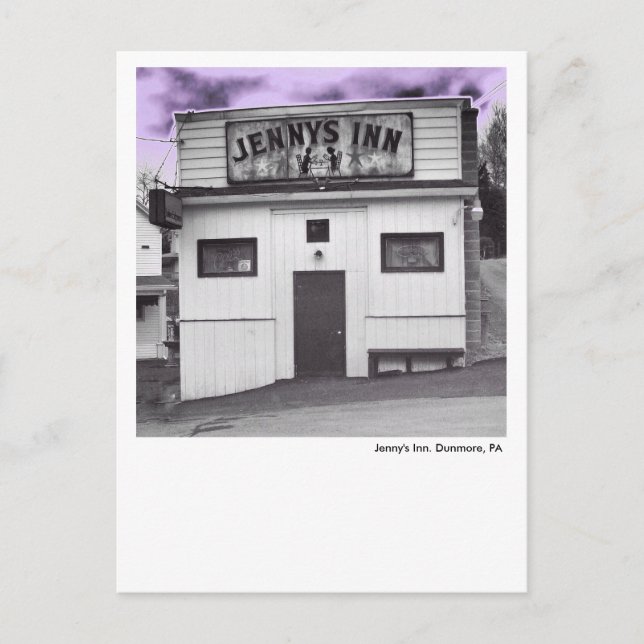 Dunmore, PA Cartão postal-Jenny's Inn (Frente)