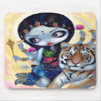 "Durga e o tigre" Mousepad