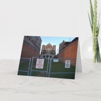 Durham, cartão da igreja do NC