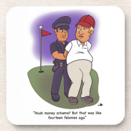 Duro de Felonias de Trump Porta copos de plástico