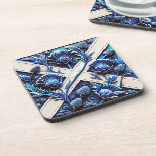 Duro de plástico com porta copos de istos escocese