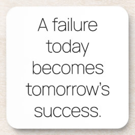 Duro de sucesso de amanhã Porta copos plástica