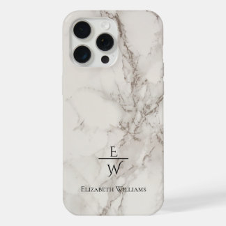 Dusty black and white marble glitter personalized 