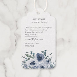 Dusty Blue Floral