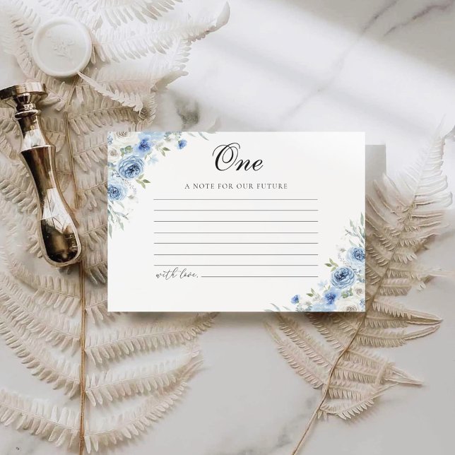 Dusty Blue Ivory Note for future Card (Criador carregado)