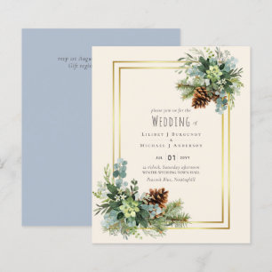Dusty Blue Wedding Eucalyptus Greenery Orçamento