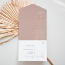 Dusty Boho | Rosa e selo roxo e envio de tudo para