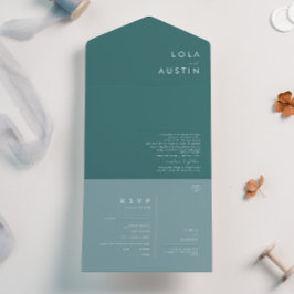 Dusty Boho | Selo Azul e Verde e Envio