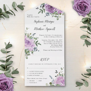 Dusty Mauve Rosa Eucalyptus Botanical Wedding