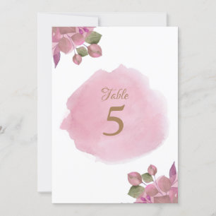 Dusty Pink Rosebud Mesa Elegante Sing
