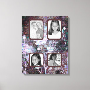 Dusty Rosa Love Letters Photo Canvas