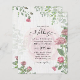 Dusty Rosa Pink Wedding
