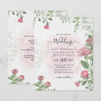 Dusty Rosa Pink Wedding