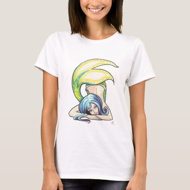 Dutquesa Mermaid Fantasia T Camisas e Tanques (Frente)