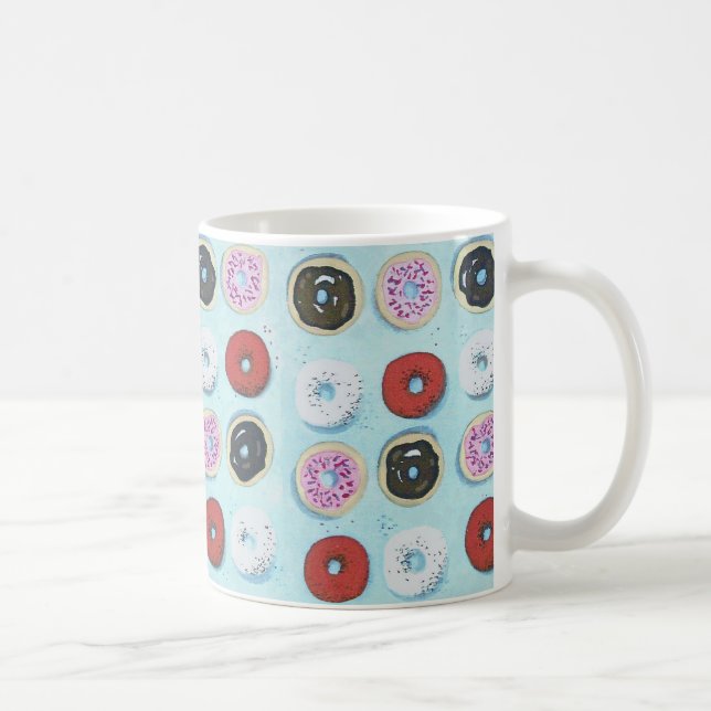 Dúzias da caneca de café das rosquinhas (Direita)