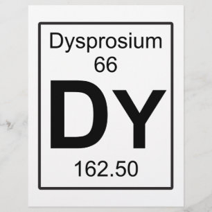 Dy - Dysprosium