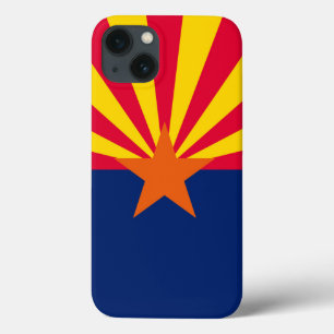 Dynamic Arizona State Flag Graphic on a