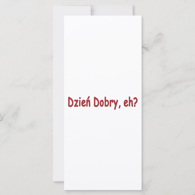 Dzien Dobry, hein? (Frente)
