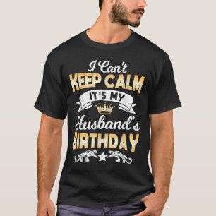 É a Camisa de Aniversário do Meu Marido Não Posso