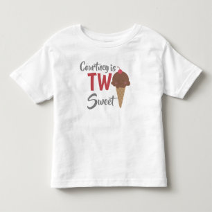 É a camisa do costume de dois doces