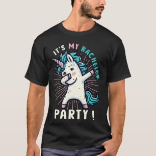 É a Camiseta de Unicórnio Engraçada do Noivo na Mi