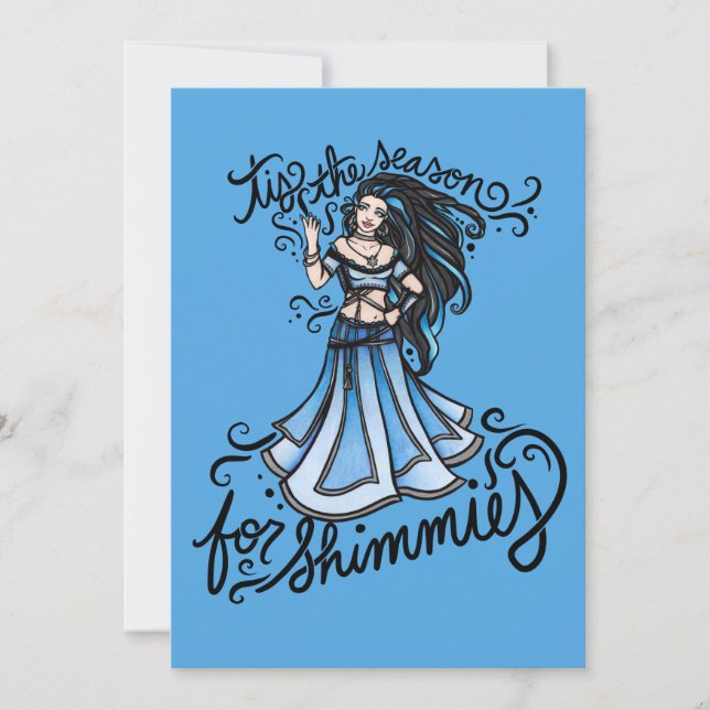 "É a época do cartão de shimmies (Frente)