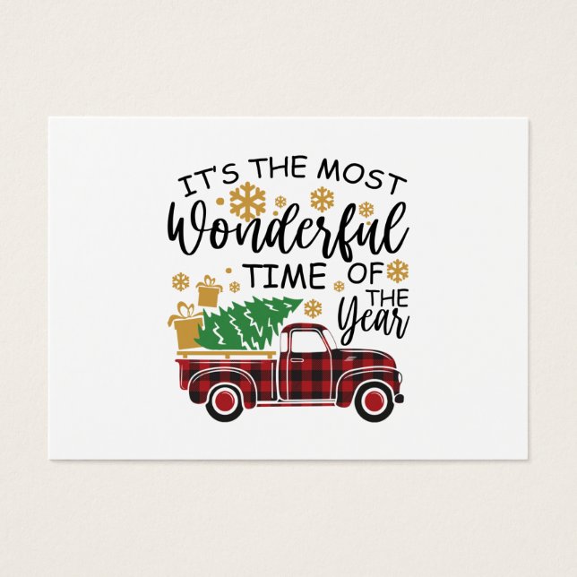 É a época mais maravilhosa do ano (Frente)