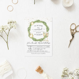 É a Estação | Convite de Casamento de Natal