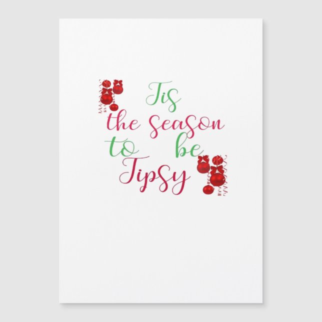 É a Temporada de um Natal Bêbado (Frente)