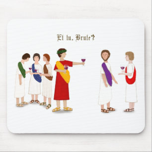 "E a Turquia, bruto?" Júlio César Mousepad