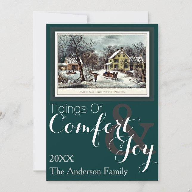 e American Homestead Winter (Frente)