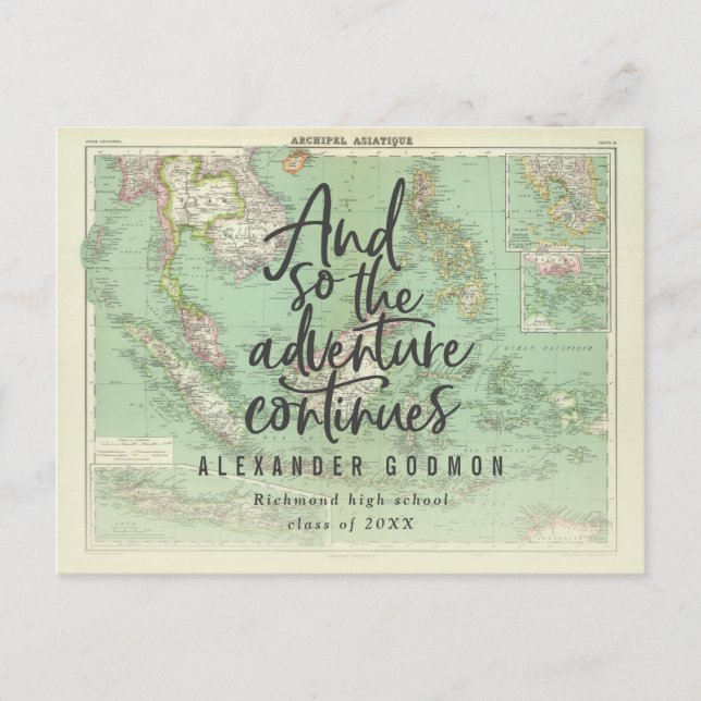 E assim a aventura continua a ser um convite (Frente)