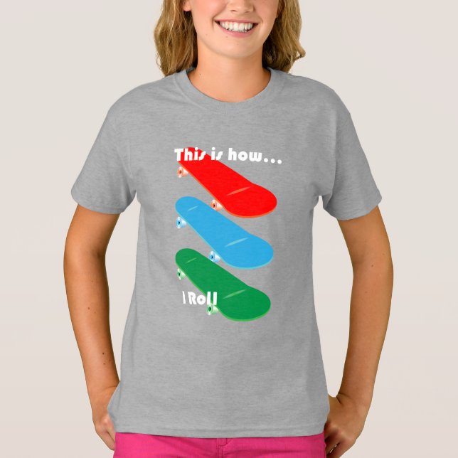 É assim que eu faço a Design - Camisa Básica de T- (Frente)
