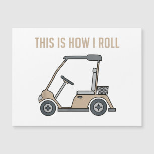 É assim que eu giro Golf Carrinho de Golfe Golfist